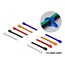 Delock Cable Ties flexible L 250 x W 4 mm assorted colors set 10 pieces