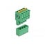 Delock Terminal block set for PCB 4 pin 5.08 mm pitch vertical