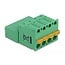 Delock Terminal block set for PCB 4 pin 5.08 mm pitch vertical