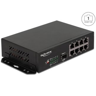 DeLOCK Delock Gigabit Ethernet Switch 8 Port + 1 SFP