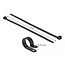 Delock Mounting Clamp 25.4 mm with Cable Tie L 300 x W 7.2 mm black