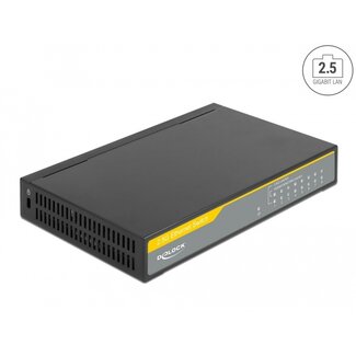 DeLOCK Delock 2.5 Gigabit Ethernet Switch 8 Port