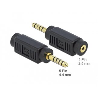 DeLOCK Delock Adapter Stereo jack male 4.4 mm 5 pin to Stereo jack female 2.5 mm 4 pin