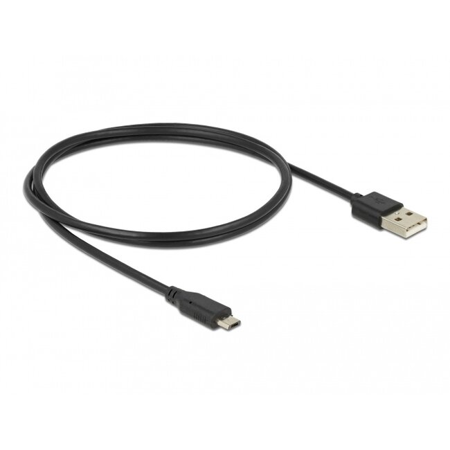 Delock USB to Micro USB data and power cable with LED indication