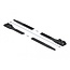 Delock Cable Tie with Double Locking L 1000 x W 9 mm black 10 pieces