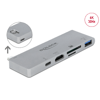 DeLOCK Delock Docking Station for MacBook with 4K and PD 3.0