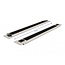 Delock 19″ Cable Management Brush Strip tool free 1U grey
