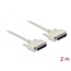 Delock Serial Cable D-Sub 25 male to male 2 m