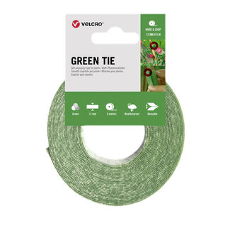 Velcro VELCRO® Green Tie 5m zelfsluitende tape 12mm groen