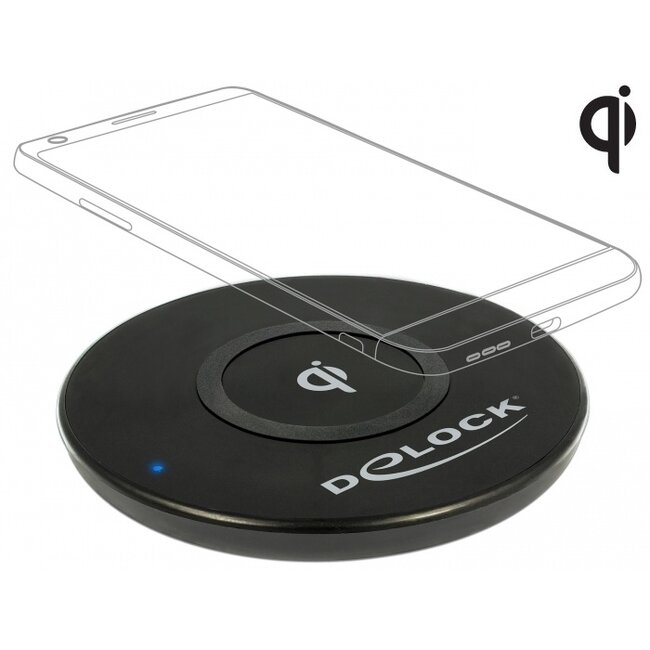 Delock Wireless Qi Fast Charger 10 W