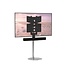 Cavus TV Vloerstandaard GATE RVS voor Sonos BEAM