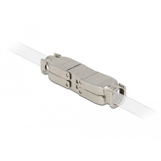 Delock Coupler for network cable Cat.6 STP toolfree
