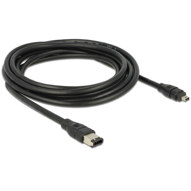 Delock Cable FireWire 6 pin male > 4 pin male 3 m
