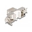 Delock Keystone Module RJ45 jack to LSA Cat.6A toolfree with blue dust cover