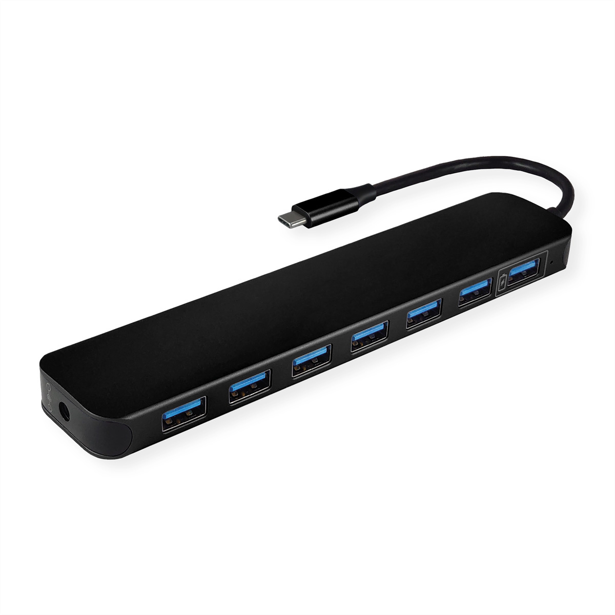 Roline Value 14.99.5040. Hostinterface: USB 3.2 Gen 1 (3.1 Gen 1) Type-C, Hub-interfaces: USB 3.2 Gen 1 (3.1 Gen 1) Type-A. Overdrachtssnelheid: 5000 Mbit/s, Kleur van het product: