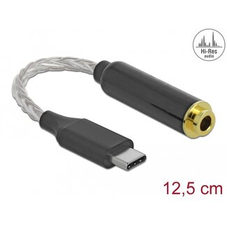 DeLOCK Delock Audio Adapter USB Type-C™ male to 4.4 mm 5 pin stereo jack female 12.5 cm