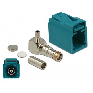 DeLOCK Delock FAKRA Z jack 90° for crimping