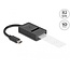 Delock Combo Converter for M.2 NVMe PCIe or SATA SSD with USB Type-C™ 10 Gbps