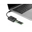 Delock Combo Converter for M.2 NVMe PCIe or SATA SSD with USB Type-C™ 10 Gbps