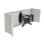 Delock 19″ Monitor Arm grey