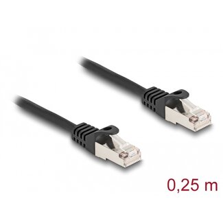 DeLOCK Delock Cable RJ50 male to RJ50 male S/FTP 0.25 m black