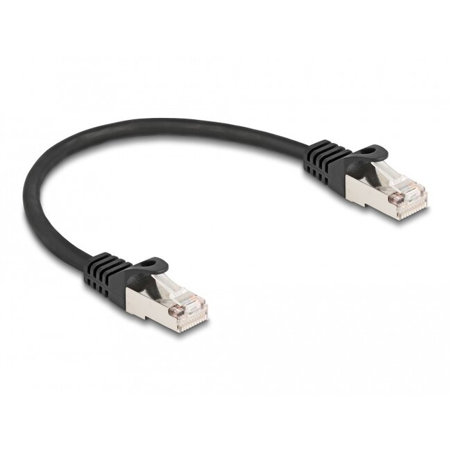 Delock Cable RJ50 male to RJ50 male S/FTP 0.25 m black