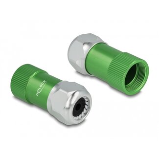 DeLOCK Delock Cable Gland 6.4 mm with strain relief and bending protection, dust and waterproof housing (IP67) made of aluminium