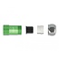 Delock Cable Gland 6.4 mm with strain relief and bending protection, dust and waterproof housing (IP67) made of aluminium