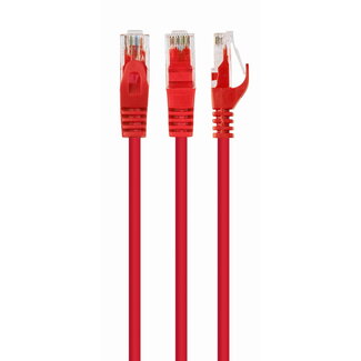 Cablexpert UTP Cat6 patchkabe, 3 m, rood