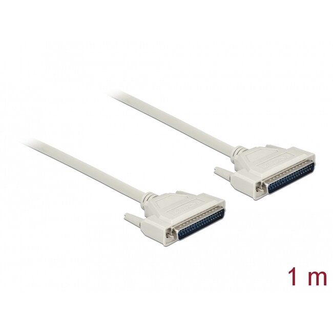 Delock Serial Cable D-Sub 37 male to male 1 m