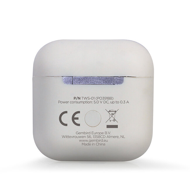 BT TWS in-ears 'Valletta', glanzend wit