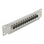 Delock 10″ Fiber Optic Patch Panel 12 Port SC Simplex beige 1U grey