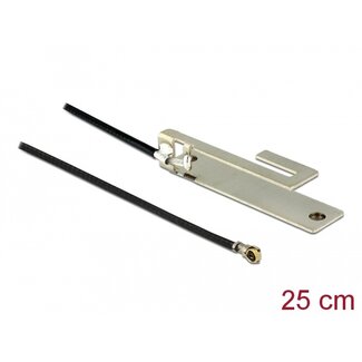 DeLOCK Delock WLAN 802.11 b/g/n Antenna I-PEX Inc., MHF® 4L plug 3 dBi 25 cm PIFA internal