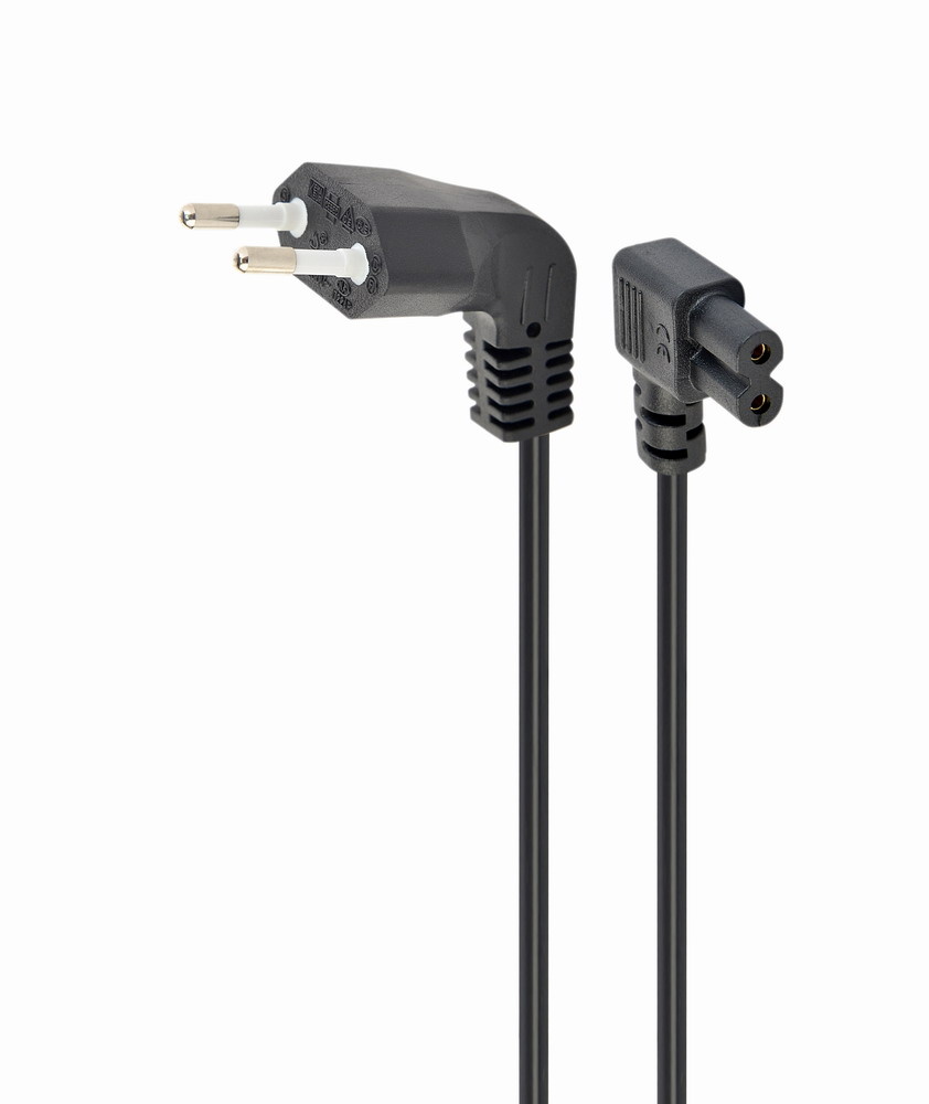 Gembird PC-184L Zwart 1m CEE7/16 C7 stekker electriciteitssnoer