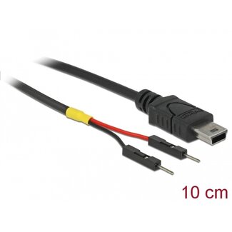 DeLOCK Delock USB Power Cable Mini-B to 2 x pin header male separate power 10 cm