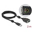 Delock Adapter USB 2.0 Type-A to Serial RS-232 D-Sub 9 pin 2.5 kV Galvanic Isolation 2 m