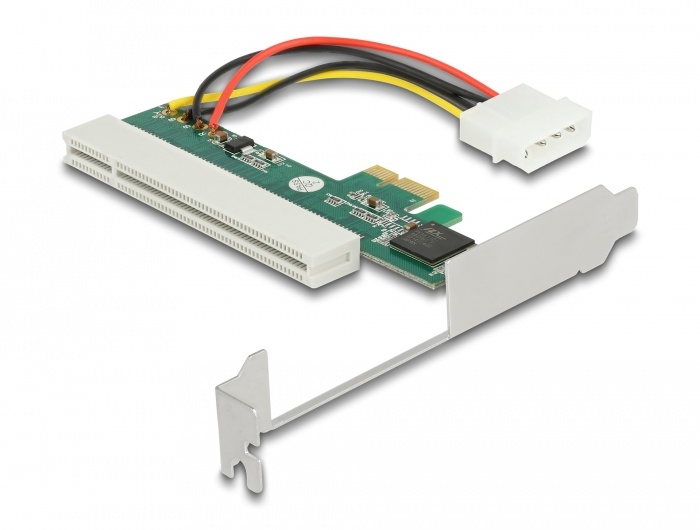 DeLOCK 90063. Hostinterface: PCIe, Output interface: PCI. Land van herkomst: China. Ondersteunt Windows: Windows 10, Windows 8.1, Ondersteunde server operating systems: Windows Ser