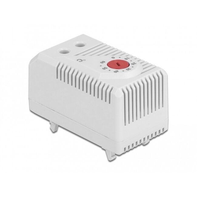 Delock Thermostat with normally closed contact for DIN rail