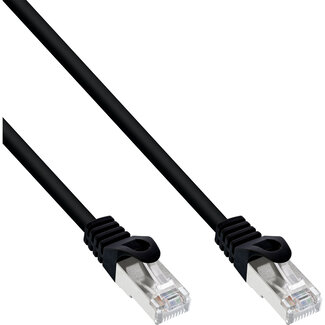 InLine® InLine® Patchkabel, FTP, Cat.5e, zwart, 1.5m,