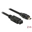 Delock Cable FireWire 9 pin male > 4 pin male 2 m