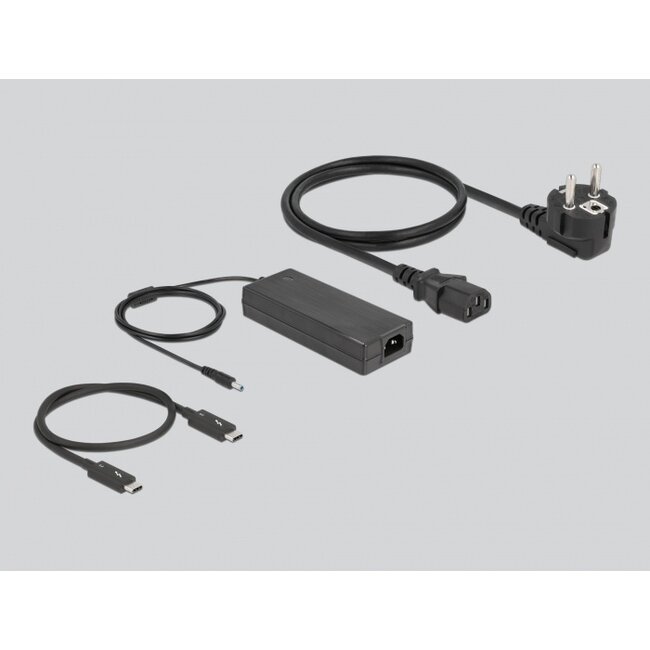 Delock Thunderbolt™ 3 Docking Station 8K - Dual DisplayPort / USB / LAN / SD / Audio / PD 3.0