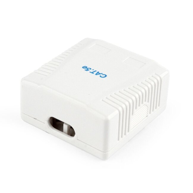 CAT5E FTP LAN-opbouwdoos, 2-poorts