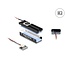Delock Heat sink with Fan for M.2 SSD 2280 black