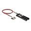 Delock Heat sink with Fan for M.2 SSD 2280 black