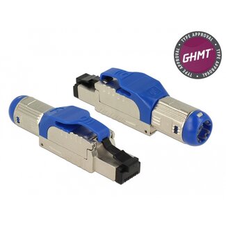 DeLOCK Delock RJ45 Plug field assembly Cat.8.1 metal
