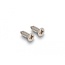 Delock Cable entry with brush and 2 x RJ45 Keystone module Cat.6 aluminium