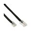 InLine® Modulaire kabel, RJ45 (8P4C) naar RJ11 (6P4C), 15m