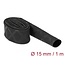 Delock Heat Shrink Tube X-pattern non-slip 1 m x 15 mm black