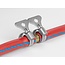 Delock Butterfly Hose Clamp 50 - 70 mm 10 pieces metal