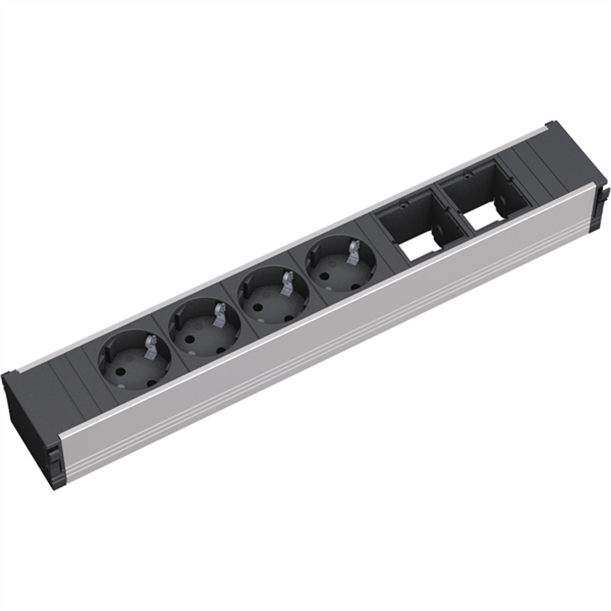 912.007 - Socket outlet strip black 912.007